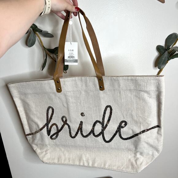 NWT Bride Canvas Shoulder Bag LAST CALL - Picture 1 of 7